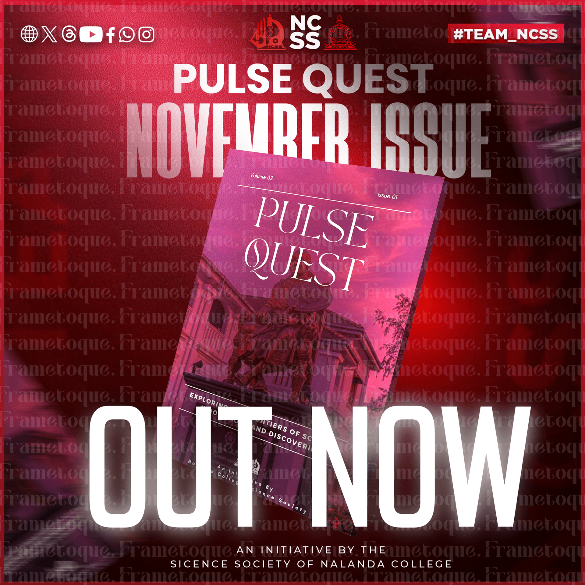 Magazine Launch Poster