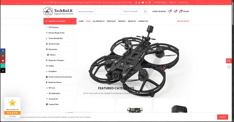 TechRolk | E-commerce Website